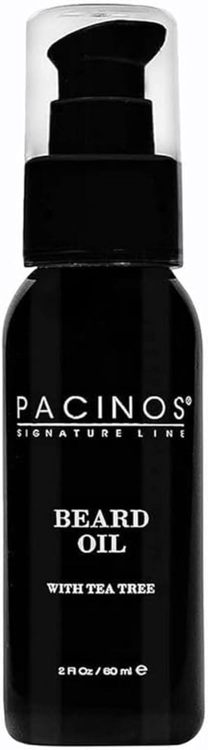 Pacinos Beard Oil - Hair Growth Moisturizing Oil with Natural Ingredients - 2 oz