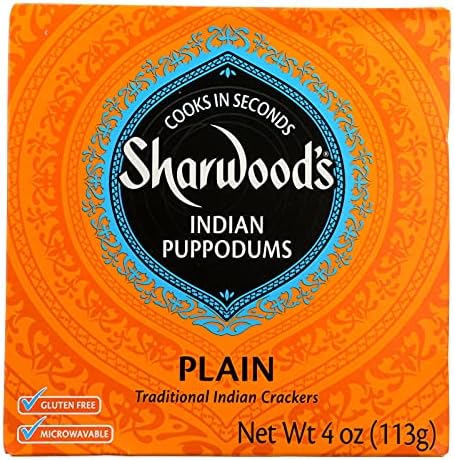Sharwood Plain Puppodums (12x4oz)