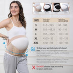 NeoTech Care Pregnancy Belly Band Maternity Belt, Back/Abdomen/Waist/Pelvis Support (Size XXL, Beige Color)