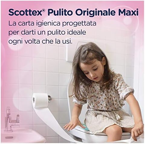 Scottex Scottex Clean Original Giant Hygienic Paper, 36 Maxi Rolls 500 Tears - 500 Gr