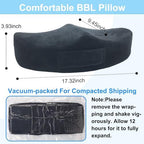 BBL Pillow After Surgery, Brazilian Butt Lift Pillow After Surgery Seat Cushion, Butt Pillow for Sitting, Driving and Post Recovery, Butt Lift Buttocks Foam Cushion