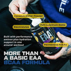 HOSSTILE SILO[9] EAA + Hydration Powder – Essential Amino Acids with Electrolytes, EAA BCAA Intra Workout Powder & Post Workout Recovery, Blueberry Lemonade, 30 Servings