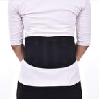 Tourmaline Lumbar Brace Lower Back Support Self Heating Waist Band Magnetic Therapy for Men Women Sciatica Scoliosis and Herniated Disc (Size : S)