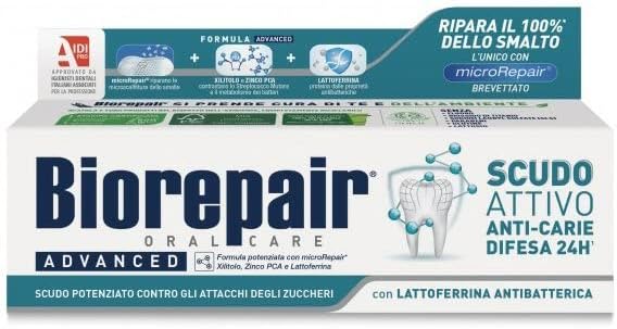 Biorepair Set 2 Advanced Toothpastes 2.5 fl.oz 75ml Tubes