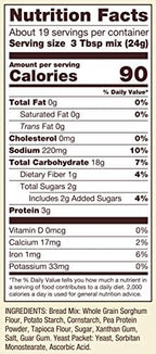 Bob's Red Mill Gluten Free Homemade Wonderful Bread Mix, 16oz (Pack of 4) - Gluten Free, Kosher