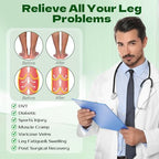 2 Pairs Compression Socks for Women and Men, 20-30mmHg Closed Toe Compression Sock, Knee High Graduated Medical Compression Stockings, Best Support Socks for Varicose Veins