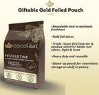 Cocoläat Feuilletine Crushed French Crêpe Dentelles | Crumbled Biscuit Crunch | Made With Real Butter | Imported from France | Resealable Stand Up Pouch | 2 lb/907 g