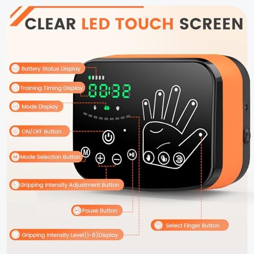 Rehabilitation Robot Gloves, 2025 New Stroke Hand Therapy Equipment Trainer, Arthritis Hemiplegia Patients