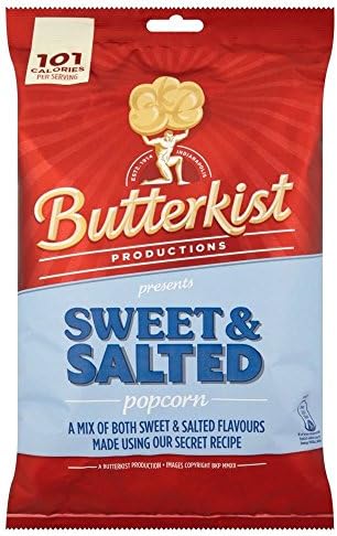 Butterkist Popcorn - Sweet & Salted (100g) - Pack of 6