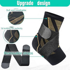 Ankle Guards,1 Pairs Ankle Brace for Women & Men,Ankle Compression Sleeve with Strap ,Volleyball Ankle Support Brace for Women & Men,foot support brace for pain,plantar fasciitis compression socks for women & Men