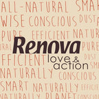 Renova Love & Action Eco Toilet Paper 4 Units