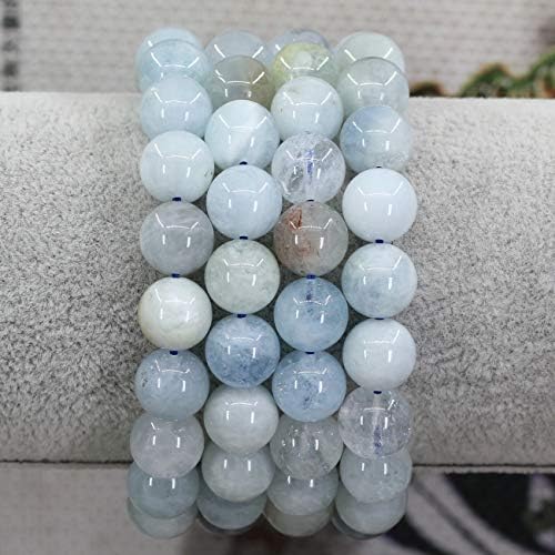 Keleny Fashion Crystal Man Women Stretch Bracelet 10mm Round Beads Rock Jasper 7 Inch Unisex