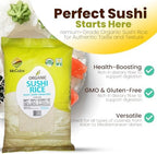 McCabe Organic Sushi Rice 12-Pound, USDA Certified, CCOF (California Certified Organic Farmers), Product of USA