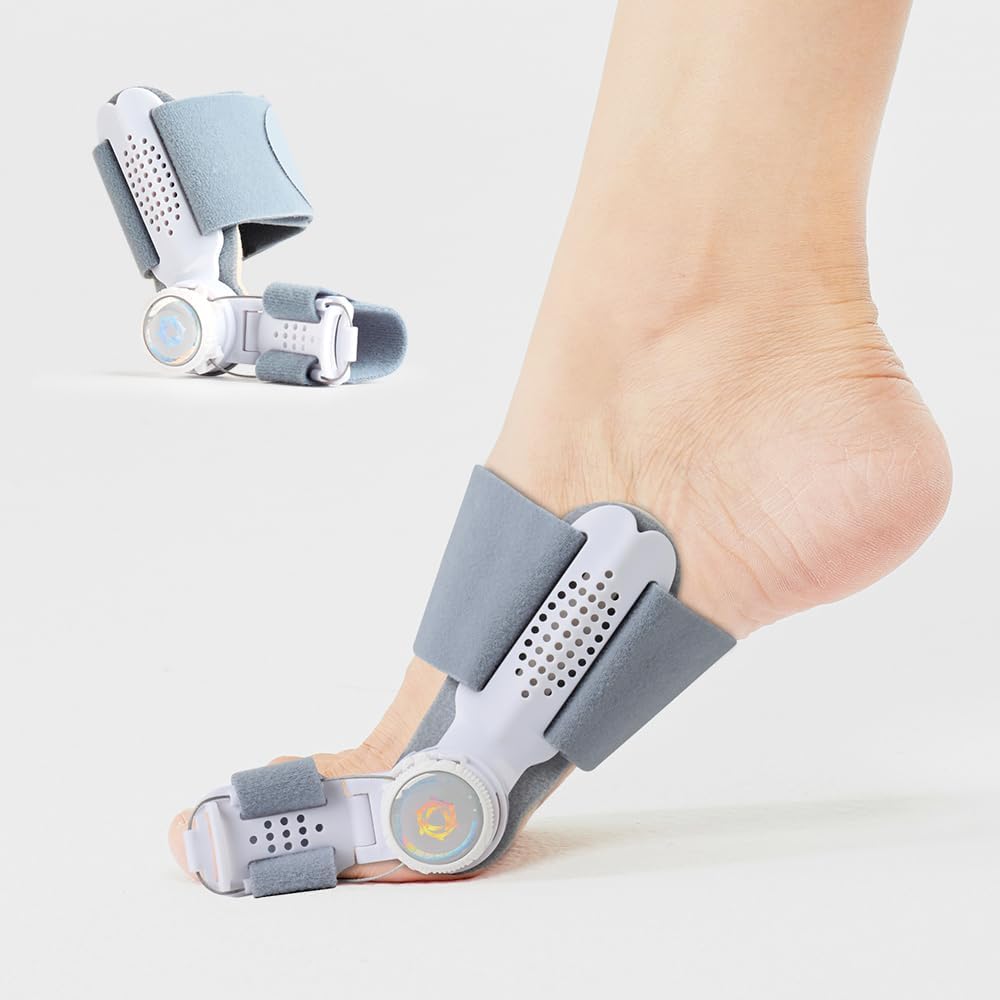 Bunion Corrector for Women & Men Adjustable Big Toe Splint for Hallux Valgus Relief & Toe Alignment, Orthopedic Brace for Pain Relief & Toe Alignment Fits Left & Right Feet 1 PACK