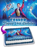 Cakecery The Greatest Showman Edible Cake Image Topper Personalized Birthday Cake Banner 1/4 Sheet