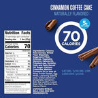 Fiber One 70 Calorie Soft Baked Bars, Cinnamon Coffee Cake, Mega Pack, 18 Ct, 16 oz