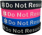GMXLin Medical Alert ID Silicone Bracelet Sport Rubber Medical Awareness Emergency Wristband for Men Women