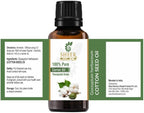 Cotton Seed Oil -(Gossypium Herbaceum) -Essential Oil 100% Pure Natural Undiluted Uncut Therapeutic Grade Oil 1.01 Fl.OZ