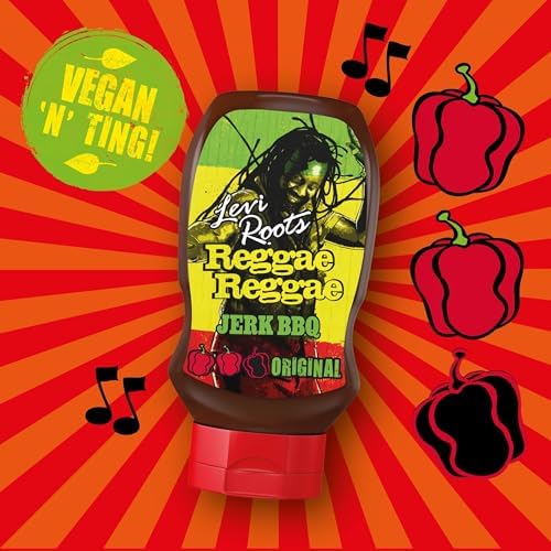 Levi Roots Reggae Reggae Sauce Jerk BBQ Squeezy 330ml