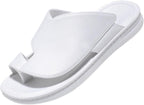 CLSQLXYJZC Summer Foot Correction Flat Sandals, Fashion Slip-On Non-slip Soft Bunion Corrector Sandals for Men, Open Toe Split Toe Orthopedic Flip Flops, for Dad Men Grandpa, Relief Hallux Valgus
