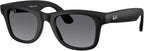 Ray-Ban Meta (Gen 2), Wayfarer, Matte Black | Smart AI Glasses for Men, Women — 2X Battery Life — 3K HD Resolution — 12 MP Ultra-Wide Camera, Audio, Video — Polarized Gradient Graphite Lenses