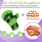 Hand Brace Resting Hand Splint Finger Stroke Recovery Equipment Straightener Extender Therapy Equipment with Finger Support (Fit Right or Left Hands)
