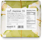 Italian Pistachio and Chocolate Panettone, Pack of 1 - Artisan Holiday Bread, Festive Dessert, Premium Gift, Traditional Baked Loaf, 750g (1.65 lb) x 1
