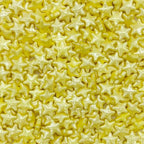 10mm Yellow Sprinkles Edible Stars Cake Decorating Stars Cake Decorations Cupcake Toppers Cookie Decorating Perfect for Cakes,Cupcakes,Desserts Toppings 3OZ