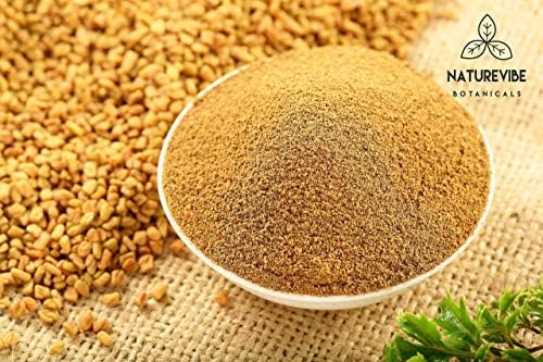 Naturevibe Botanicals Fenugreek Seed Powder, 5lbs | Methi Seeds Ground | Trigonella Foenum Graecum - 100% Pure & Natural