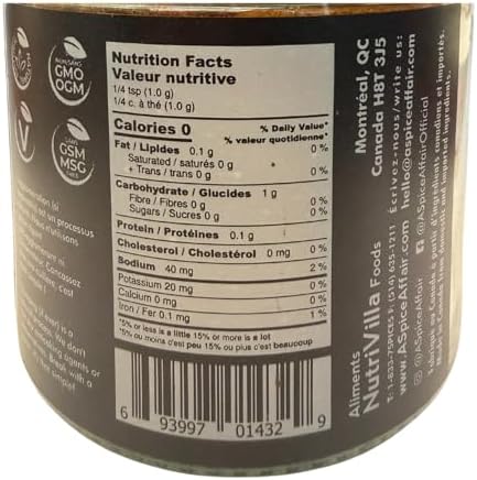A Spice Affair’s Adobo Seasoning | Savoury, Zesty & Latin-Inspired All-Purpose Spice Blend | All-Natural, Non-GMO, Filler-Free | Perfect for Chicken, Pork, Rice, Beans & Everyday Cooking | Signature Glass Jar | 150 g (5.3 oz)