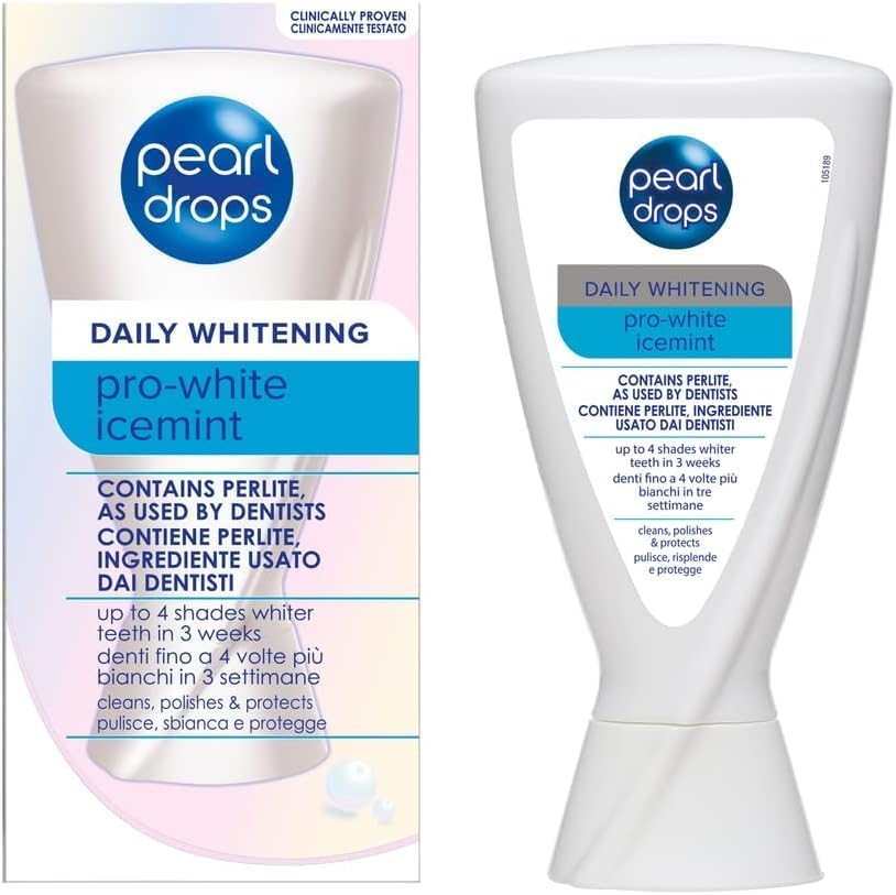 Pearl Drops Whitening Toothpolish Ice White Freshmint Boost - 50ml