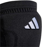 Adidas Unisex-Adult Primeknit Volleyball Kneepads, Black/White, Large