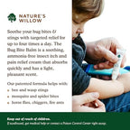 Nature’s Willow Bug Bite Balm, Natural Insect Bite Pain & Itch Relief, 0.5 oz