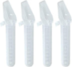 4 Pack Calibrated Medicine Spoon 2 TSP (10 ml) Plastic Oral Liquid Dose Medication Graduated Dispenser for Kids, Baby & Toddler