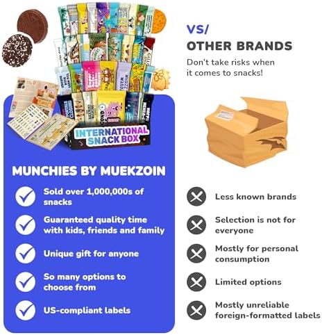 Maxi International Food Hamper | Premium Exotic Foreign Foods | Unique Hampers & Gourmet Gift for Men and Women | American Alike Retro Turkish Foods | 20 Full-Size + 1 Bonus Snacks