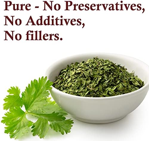 The Spice Way Cilantro Leaves - 1.25 oz - All-Natural Dried Cilantro Leaf Flakes, Perfect for Adding a Burst of Aroma and Taste to Your Cooking, Salads, and Salsas – Dried Seasonings