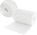 12 Pack Plaster Gauze Bandage for Hobby Craft, Each Roll 4 Inch x 15 Feet Plaster Cloth Rolls Bulk, Gauze Bandage Cloth for Masks, Scenery, Belly Cast (4 inch x 180 inch/5 yd)