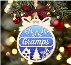 Gramps Christmas Wood Ornament - Gramps to Be Ornament Gift - Wood Xmas Décor - 2 Layer Wooden Ornaments 4inch