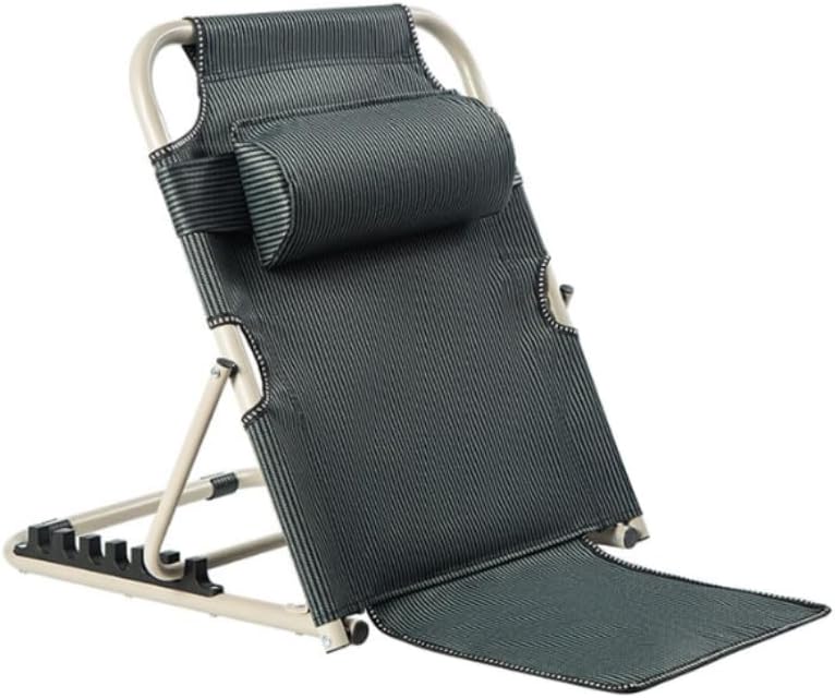 Lifting Bed Backrest, Adjustable Lifting Back Rest Support, Multifunction Portable Bed Backrest Support with Pillow, Lumbar Support for Neck Head Lumbar Elderly Patient Read Eat