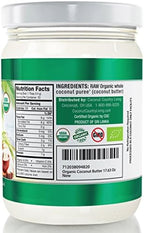 Organic Coconut Butter 2 Pack 17.63 oz each Stone Ground Pureed w/E-Book of Organic Gourmet Keto Paleo Friendly Recipes