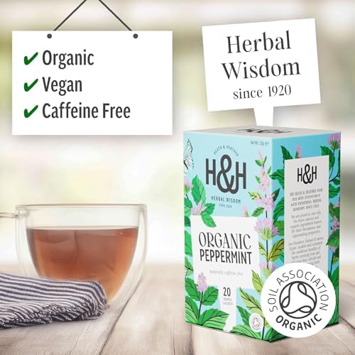 Heath And Heather Organic Peppermint ST&E 20 Bag