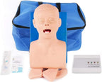 CHROX PVC Human Tracheal Intubation Training Model, Adult Tracheal Intubation Operation Simulator, Used for Science Lab Education(with Alarm)