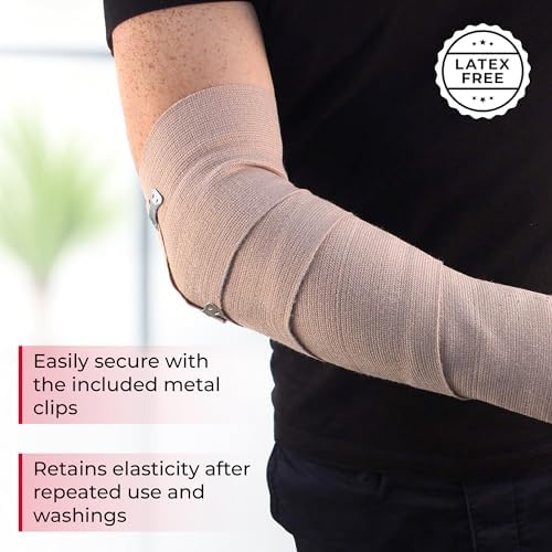 Ever Ready First Aid 3" Elastic Bandage with Clips - Box of 10