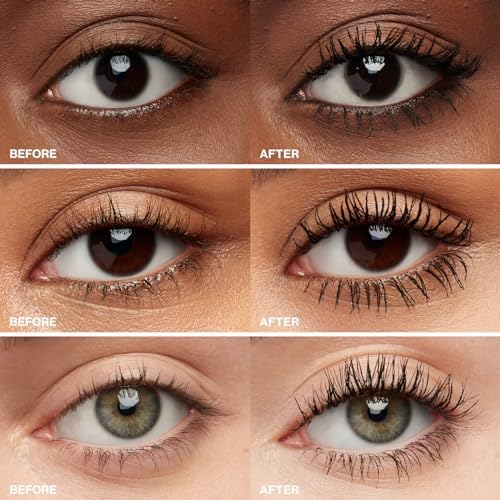 Smashbox Full Exposure Mascara | Volume and Length Mascara for Intense, Defined Lashes | Large Tapered Brush, 0.38 Fl Oz