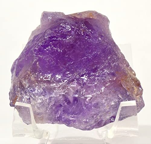 225 Carat Ametrine Facet Rough Amethyst Citrine Mineral Natural Purple Orange Quartz Crystal Gemstone - Brazil