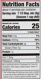 McCormick Original Chili Seasoning Mix, 1.25 oz (Pack of 4)