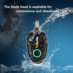 Ear and Nose Hair Trimmer for Men and Women – Travel Trimmer, High-Precision Nose Shaver, USB Rechargeable, Waterproof, Safe & Quiet Operation, Portable Ear Hair Remover Design