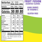 Fruit Roll-Ups, Fruit by the Foot and Gushers Fruit Flavored Snacks Variety Pack, Gluten Free, 16 Pouches, 10.2 oz