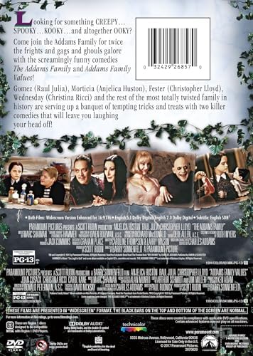 The Addams Family/Addams Family Values 2 Movie Collection