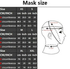 Latex Hood Mask Rubber Mouth with Inner Red Condom Asphyxia Mask Without Zipper